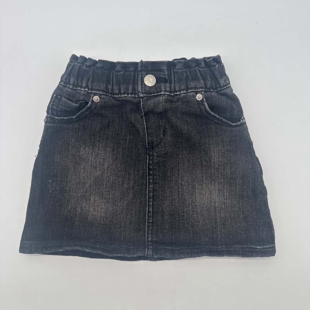 Cat & Jack Denim Skirt 2T Black